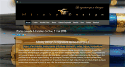 Desktop Screenshot of mirakydesign.com